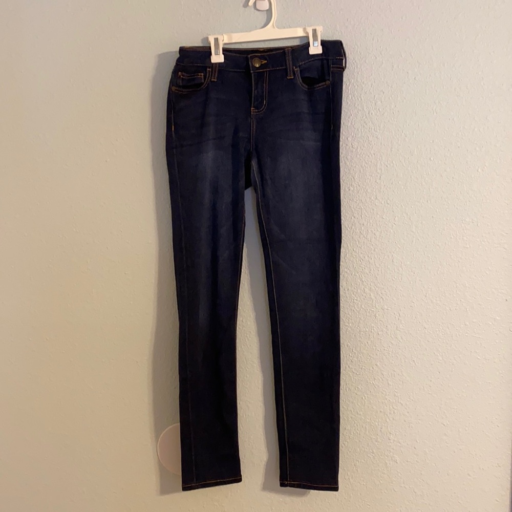 Celebrity Pink Dark Wash Skinny Jeans